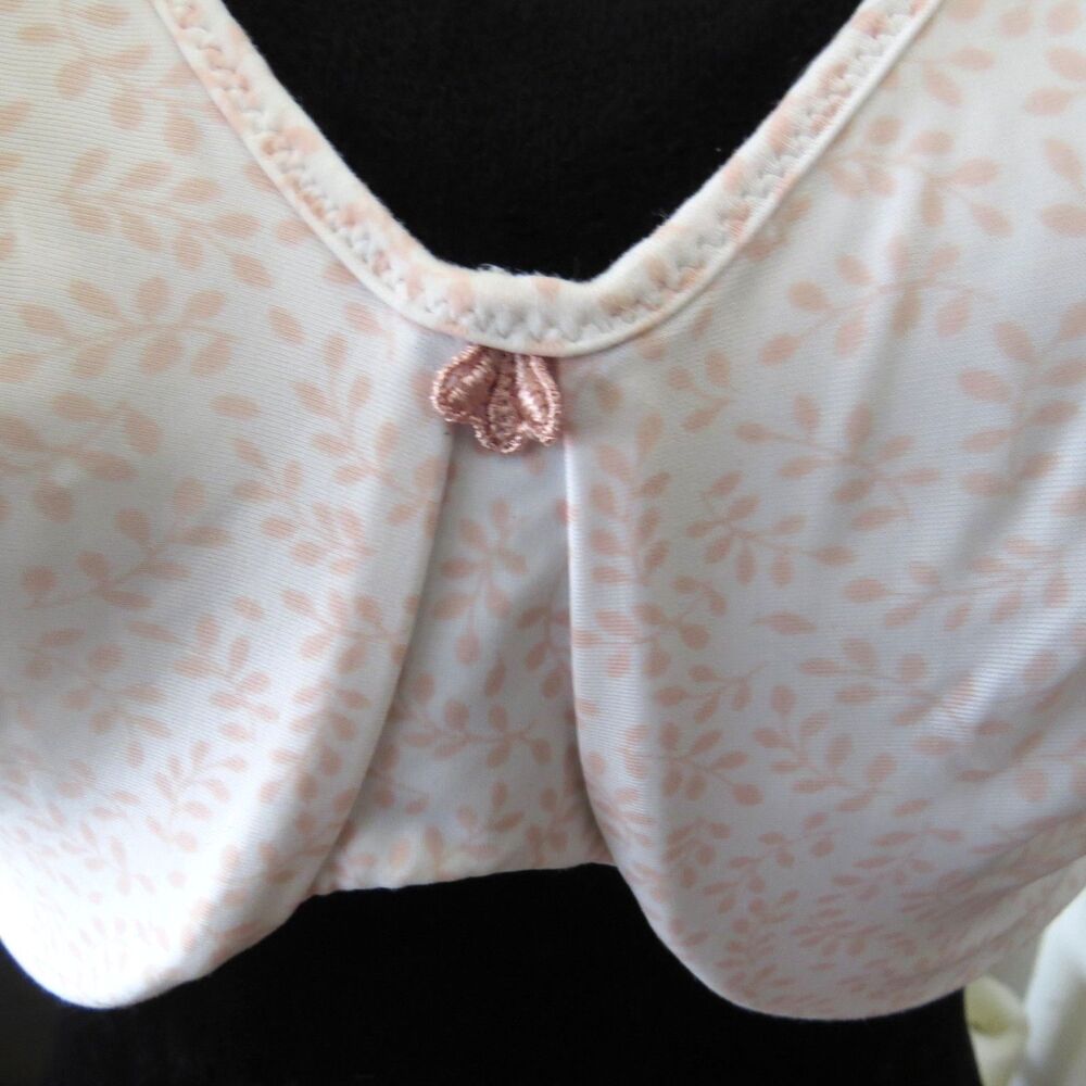 Bali Passion For Comfort Minimizer Underwire Bra Pink White 36DD #3385 - Picture 6 of 9